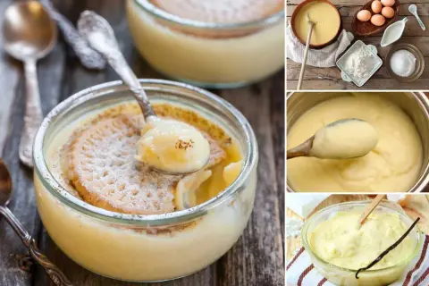 Deliciosas natillas caseras, perfectas para aprender como hacer natillas caseras. Ingredientes y textura cremosa.