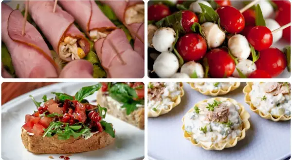 Rollitos de jamón, brochetas caprese, bruschettas y tartaletas: tapas originales para sorprender.