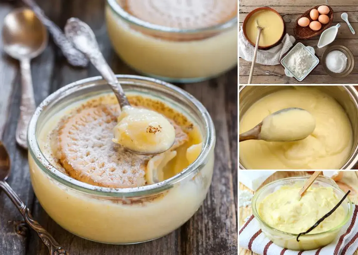 Deliciosas natillas caseras, perfectas para aprender como hacer natillas caseras. Ingredientes y textura cremosa.