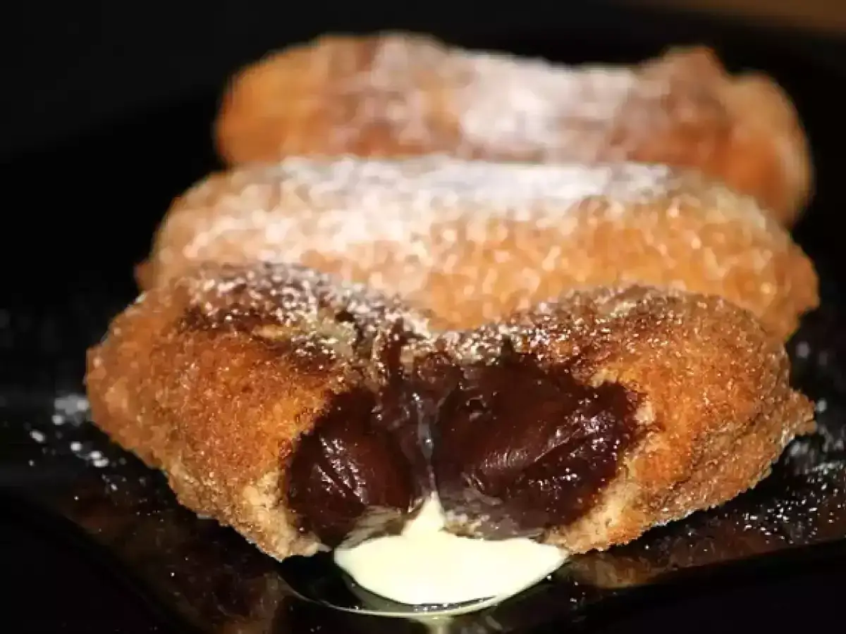 Croquetas de chocolate fundido, cubiertas de az&uacute;car y canela, con un interior cremoso y delicioso.